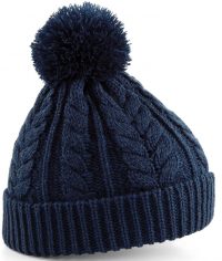 Cable Knit Snowstar Beanie