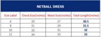 Ripon Rockets Netball Club Dress