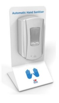 Automatic Hand Sanitiser Dispenser Station (Table Standing)