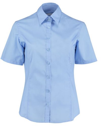 KK743F-ladies-short-sleeve-business-shirt-2