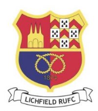 Lichfield Rugby Club Rugger Rats