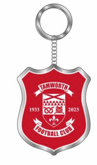 Tamworth FC Metal Logo Keyring
