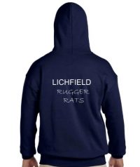 Lichfield Rugger Rats Logo Hoodie Junior