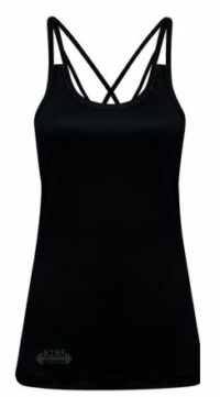 8285 Womens Lazer Cut Spaghetti Strap Vest